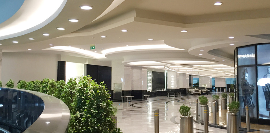 Mall of Emirates VIP Parking area Mall of Emirates VIP Parking area
