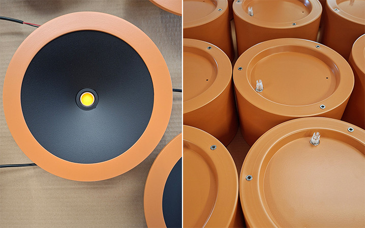 Personalización de acuerdo con los colores corporativos