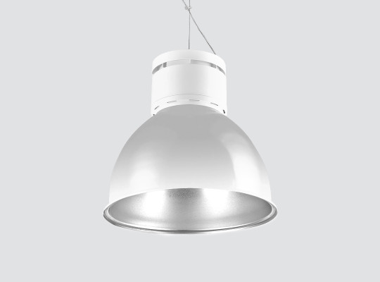 Pendant downlight with aluminium reflector of industrial style F101HEX Pendant downlight with aluminium reflector of industrial style F101HEX
