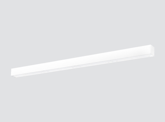 Two-sided emission wall-mounted linear luminaire with optics F101WND Two-sided emission wall-mounted linear luminaire with optics F101WND