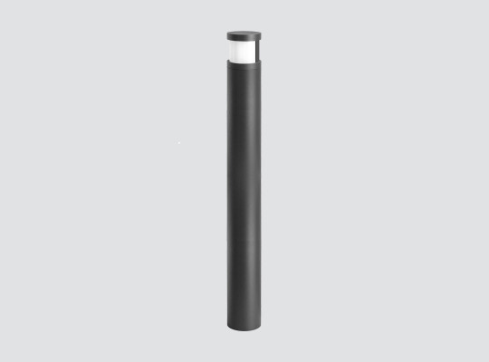 IP66 Bollard with opal diffuser 180º light emission F127UND-137UND