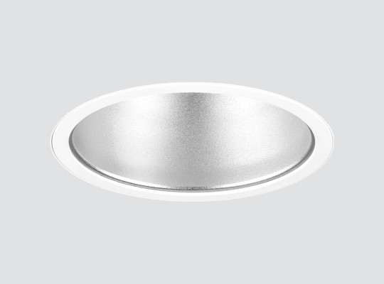 Flush recessed downlight sandblasted reflector F133PLN