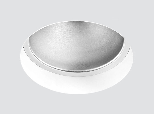Trimless recessed downlight sandblasted reflector F133VST
