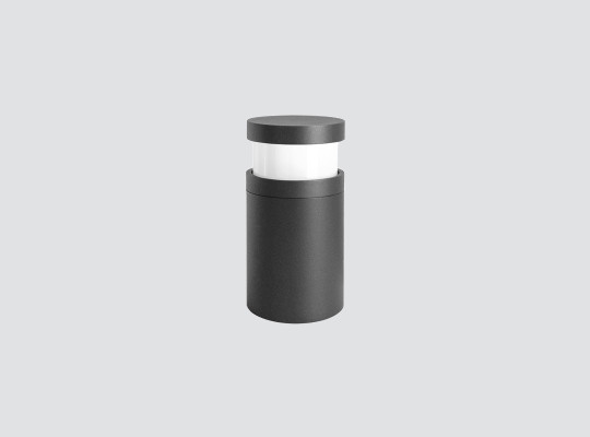 IP66 Bollard with opal diffuser 360º light emission F160-170UND