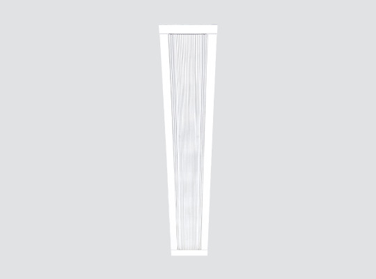 IP54 Recessed linear downlight microprismatic diffuser F101CRC