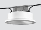 IP65 IK10 Pendant downlight for catenary systems F101SCR
