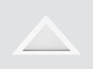 Recessed downlight with triangular design F101TRG