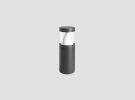 IP66 Bollard with white reflector 360º light emission F120GNX-130GNX