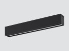 IP66 IK10 Surface-mounted linear downlight with optics F33DST