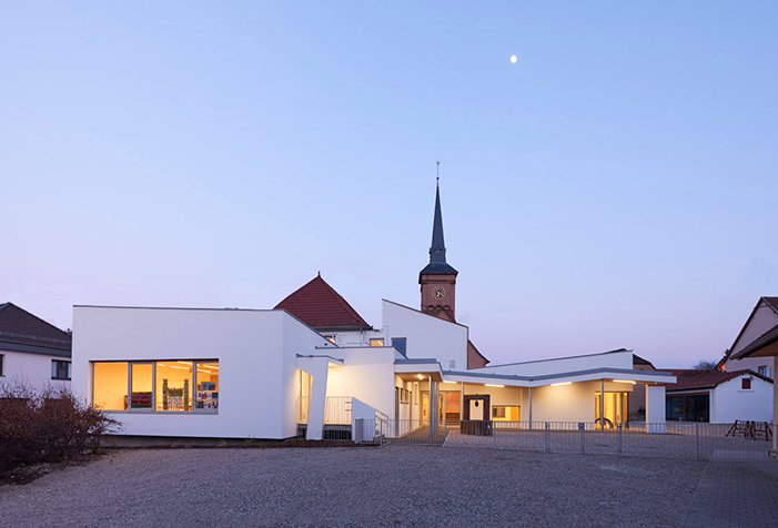 ROVASI lights up the Goxwiller nursery school, France ROVASI lights up the Goxwiller nursery school, France