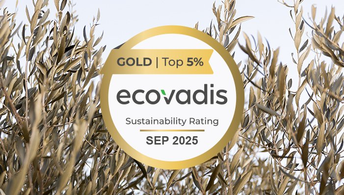 Nous avons reçu la prestigieuse médaille d'Or d’EcoVadis