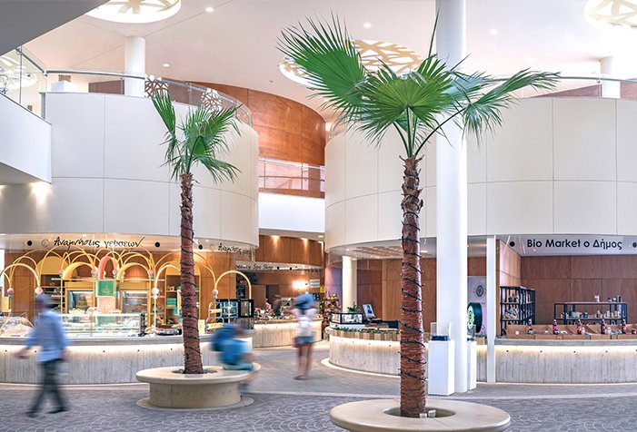 VSTAR downlights by ROVASI illuminate the Municipal Market of Larnaka in Cyprus