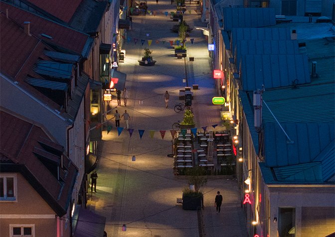AERIAL als carrers de Kalmar - Suècia