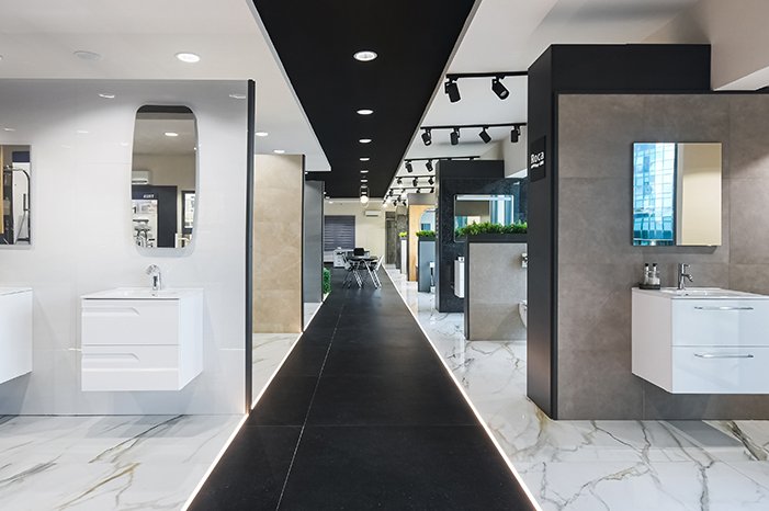 ROVASI éclaire la nouvelle salle d’exposition de « Home Options » à Lagos, au Nigeria