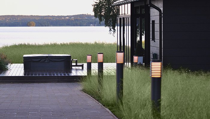 COLUTEA 200 apportent élégance et structure à un jardin privé en Finlande
