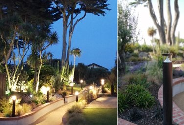 Genista 200 illumine avec style le jardin de l’hôtel Kelly’s Resort Hotel & Spa à Rosslare, en Irlande.